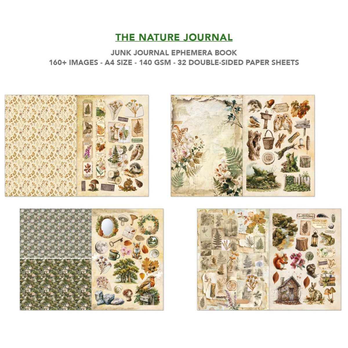 The Nature Journal Ephemera Book - detail 3
