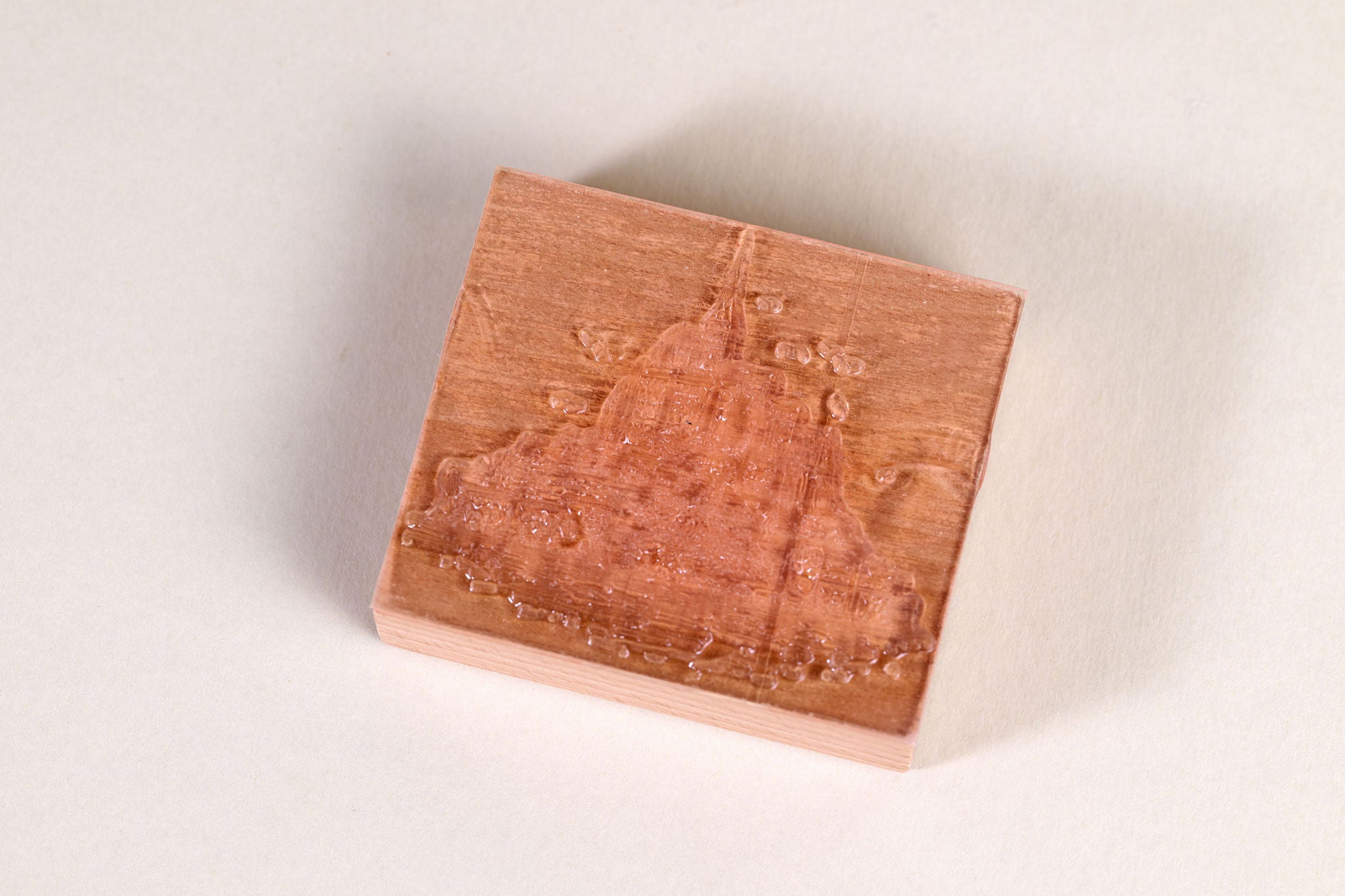 Castle Rock Wooden Stamp