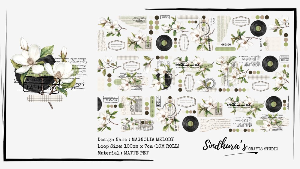 Magnolia Melody Tape Loop