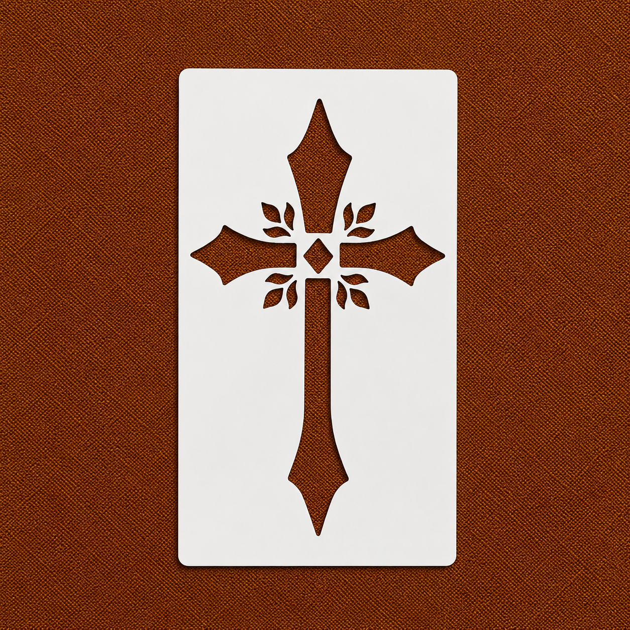Cathedral Cross Stencil