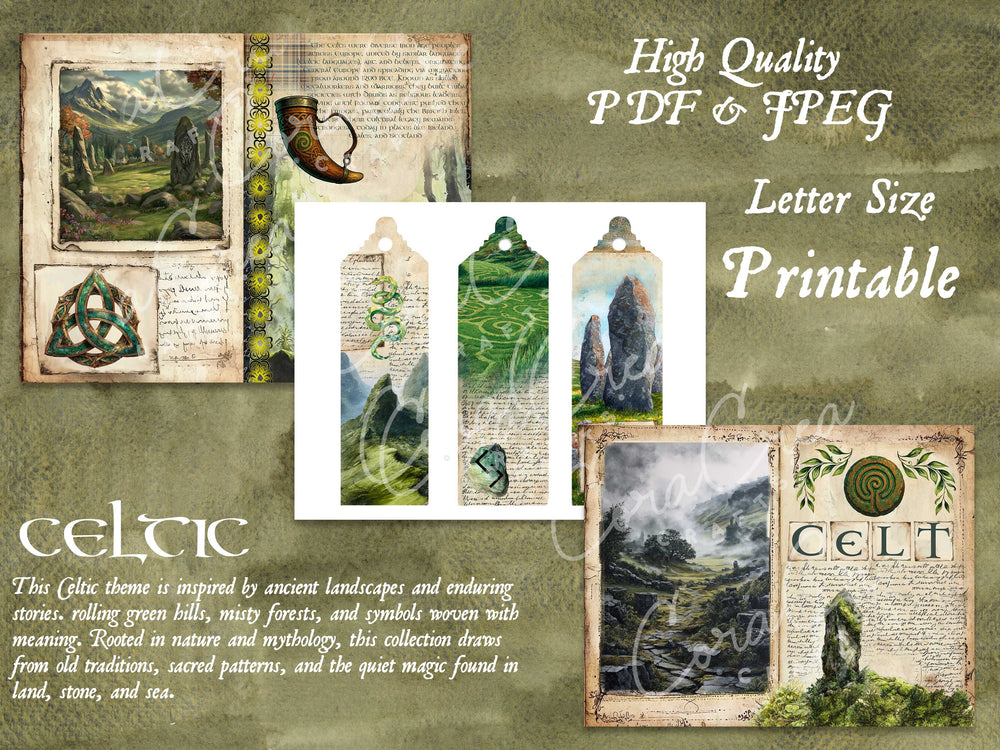 Celtic Digital Journal Kit