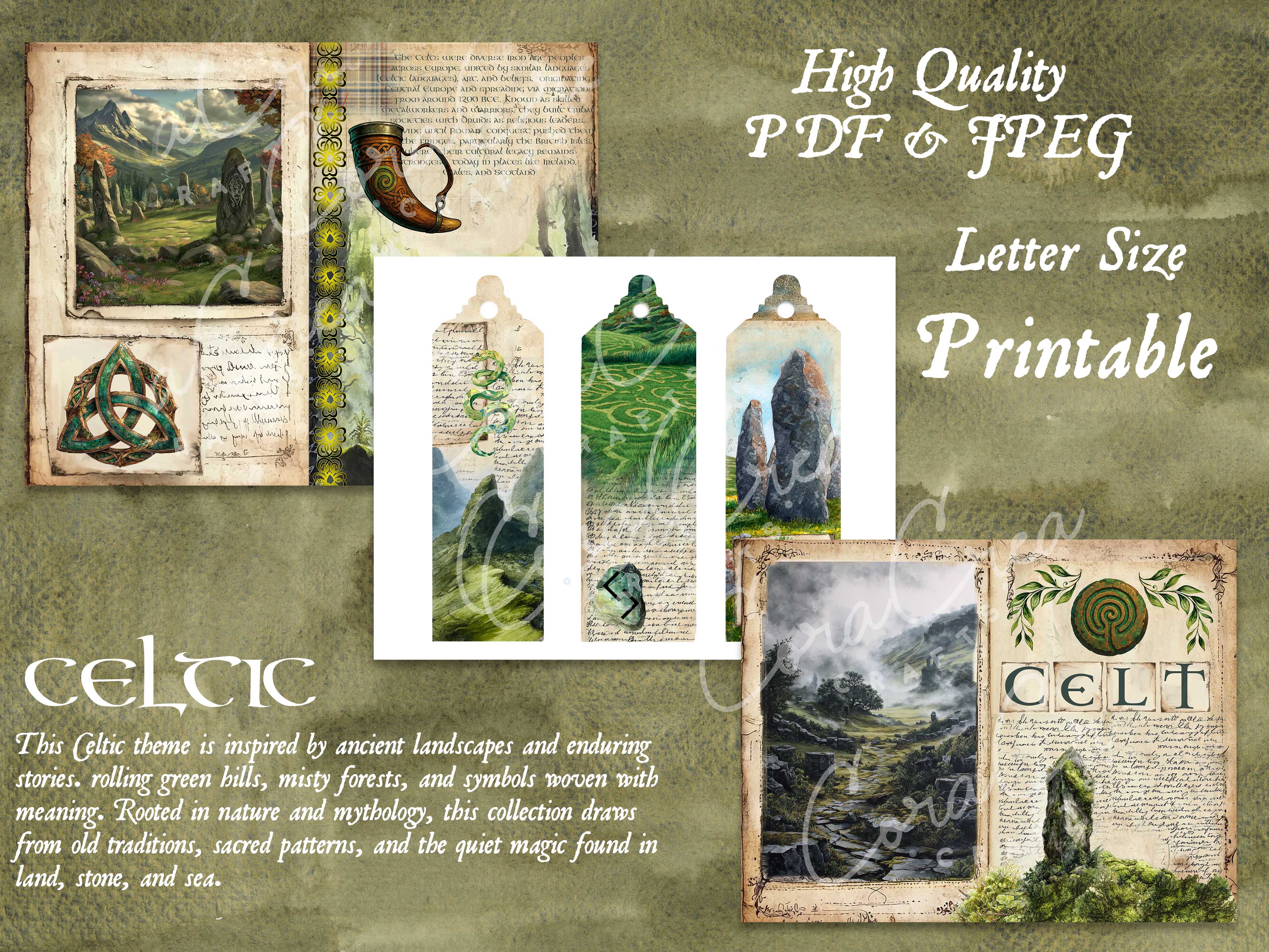 Celtic Digital Journal Kit