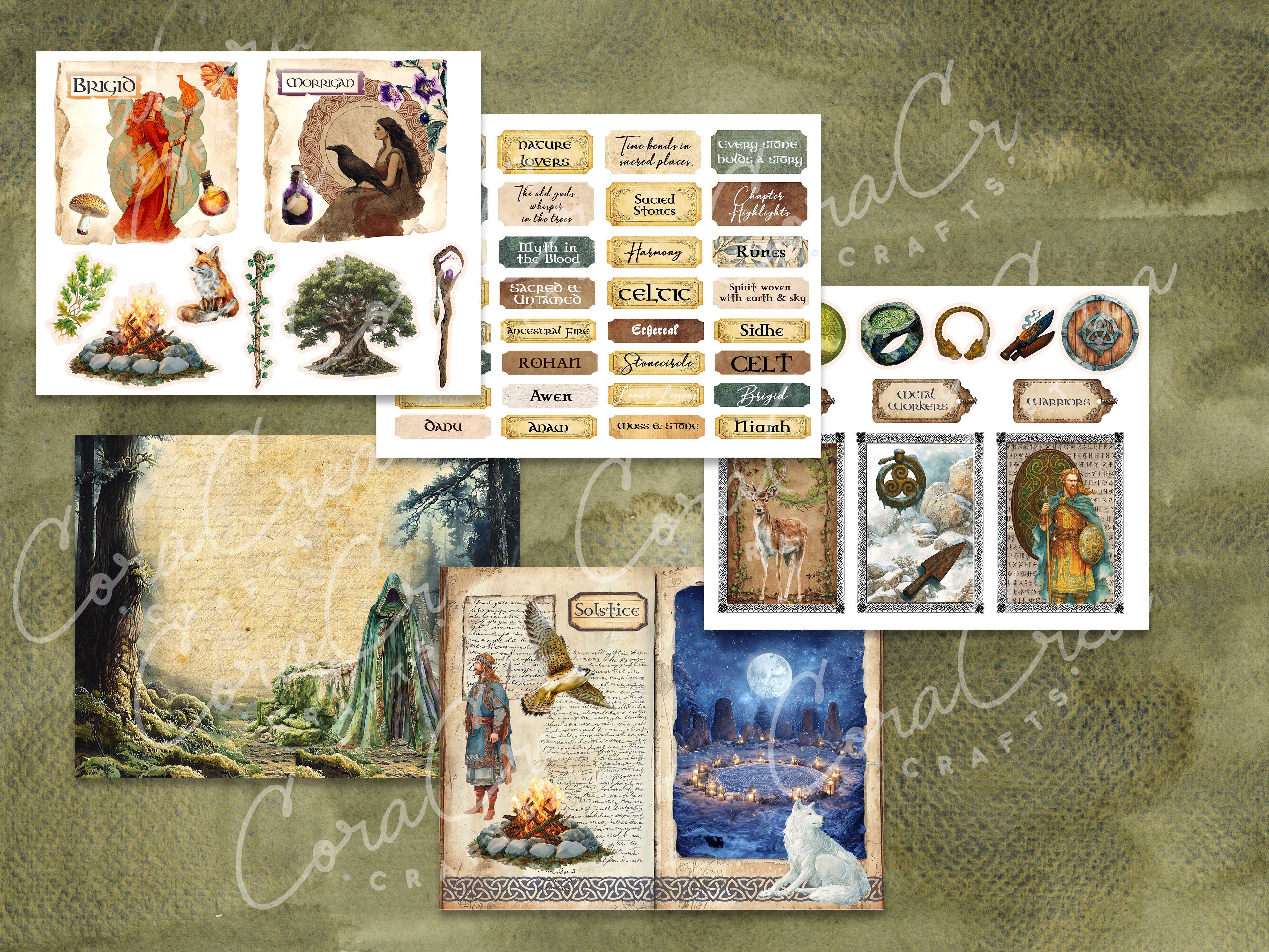 Celtic Digital Journal Kit