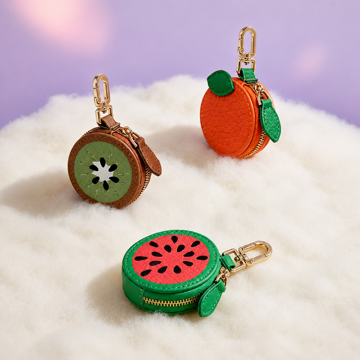 Fruit Mini Purse Charm (Set A)