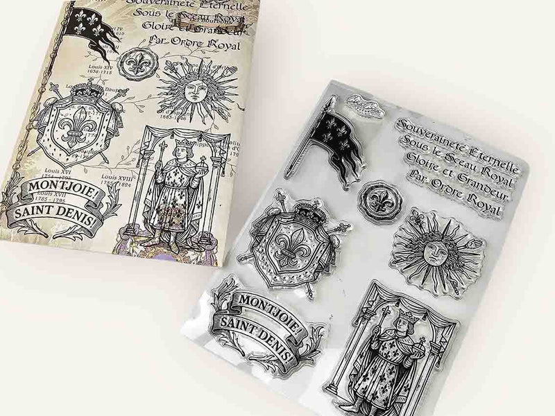 French Royalty Clear Stamps