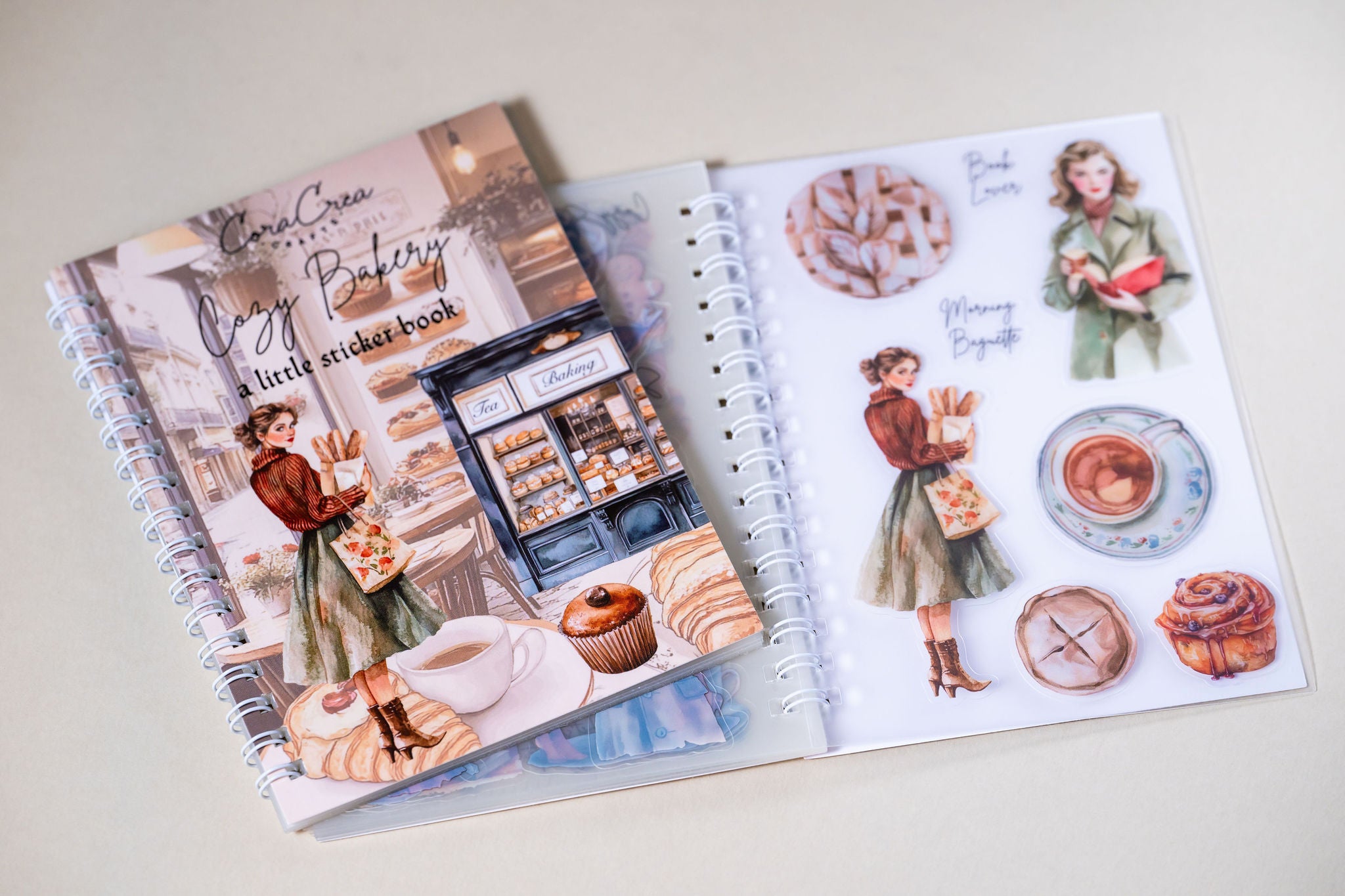 Cozy Bakery Sticker Book