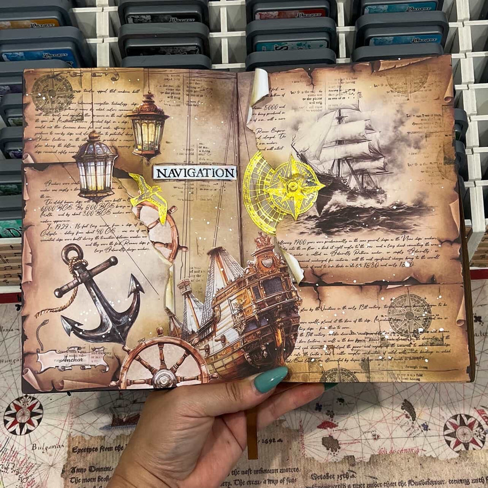 Sailing Ships Paper Set