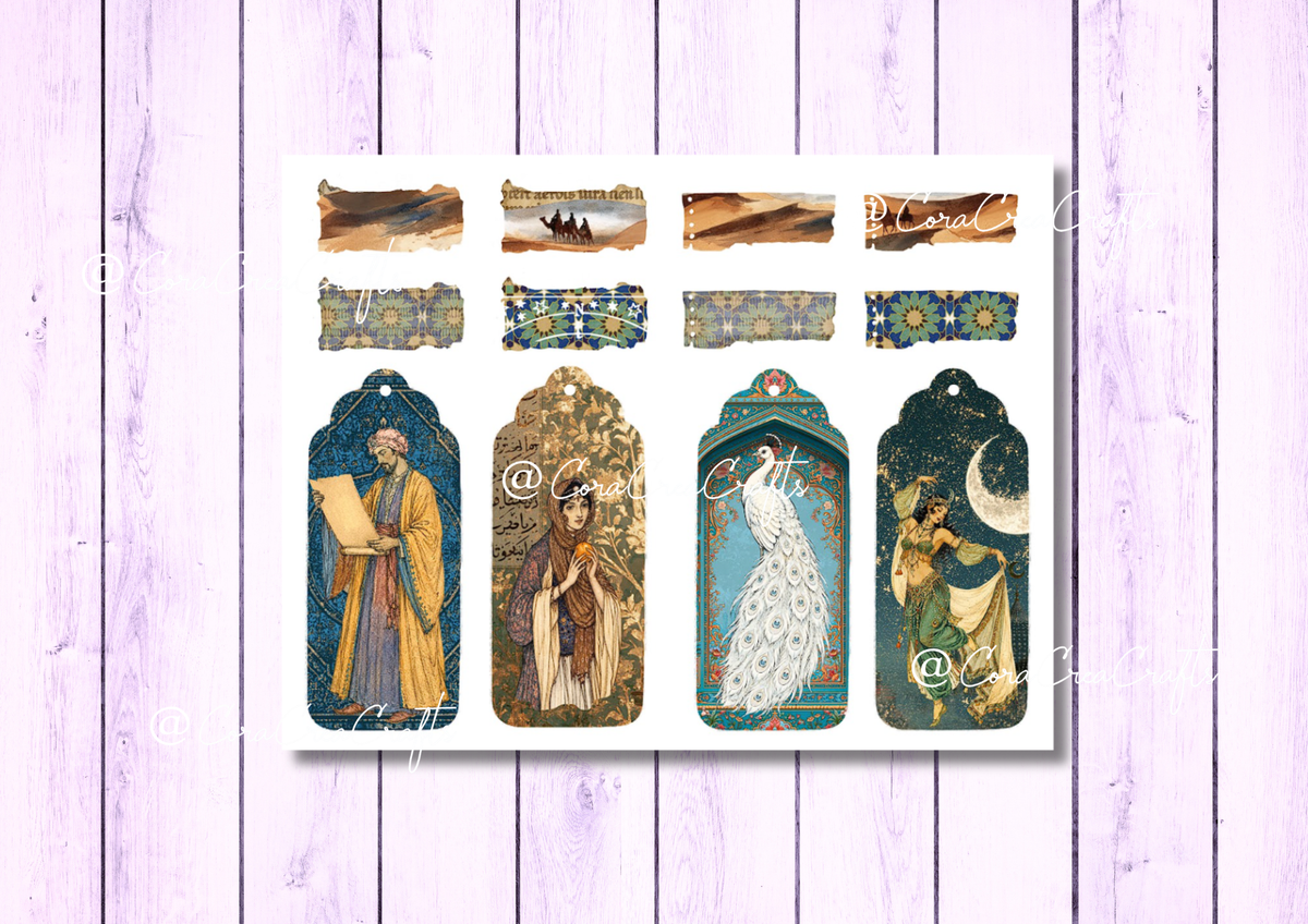 Arabian Nights Digital Journal Kit