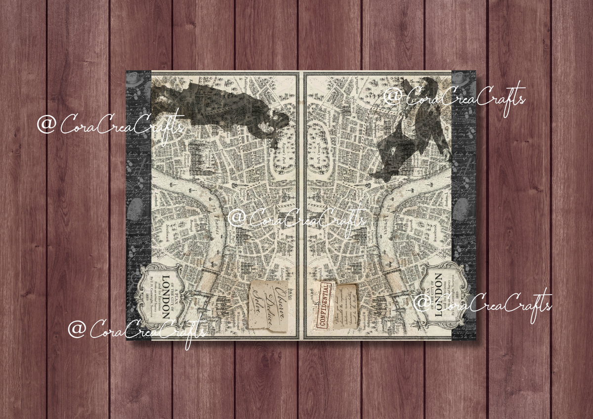 Sherlock & Mystery Digital Journal Kit