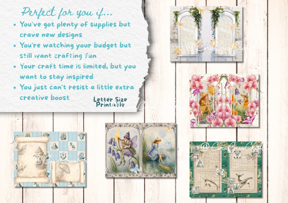 Summer Dream Digital Journal Kit