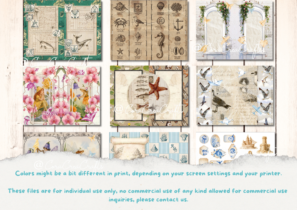 Summer Dream Digital Journal Kit
