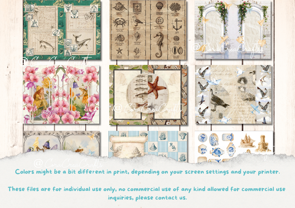 Summer Dream Digital Journal Kit