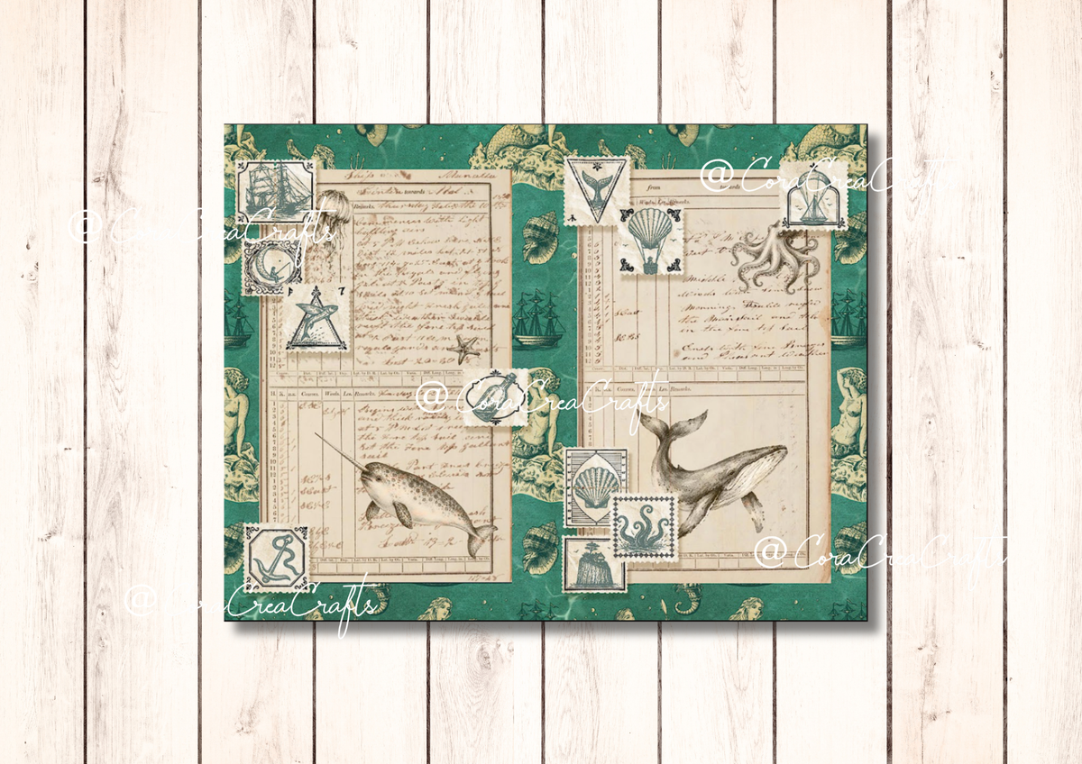Summer Dream Digital Journal Kit