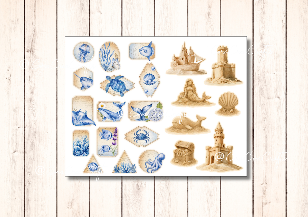Summer Dream Digital Journal Kit