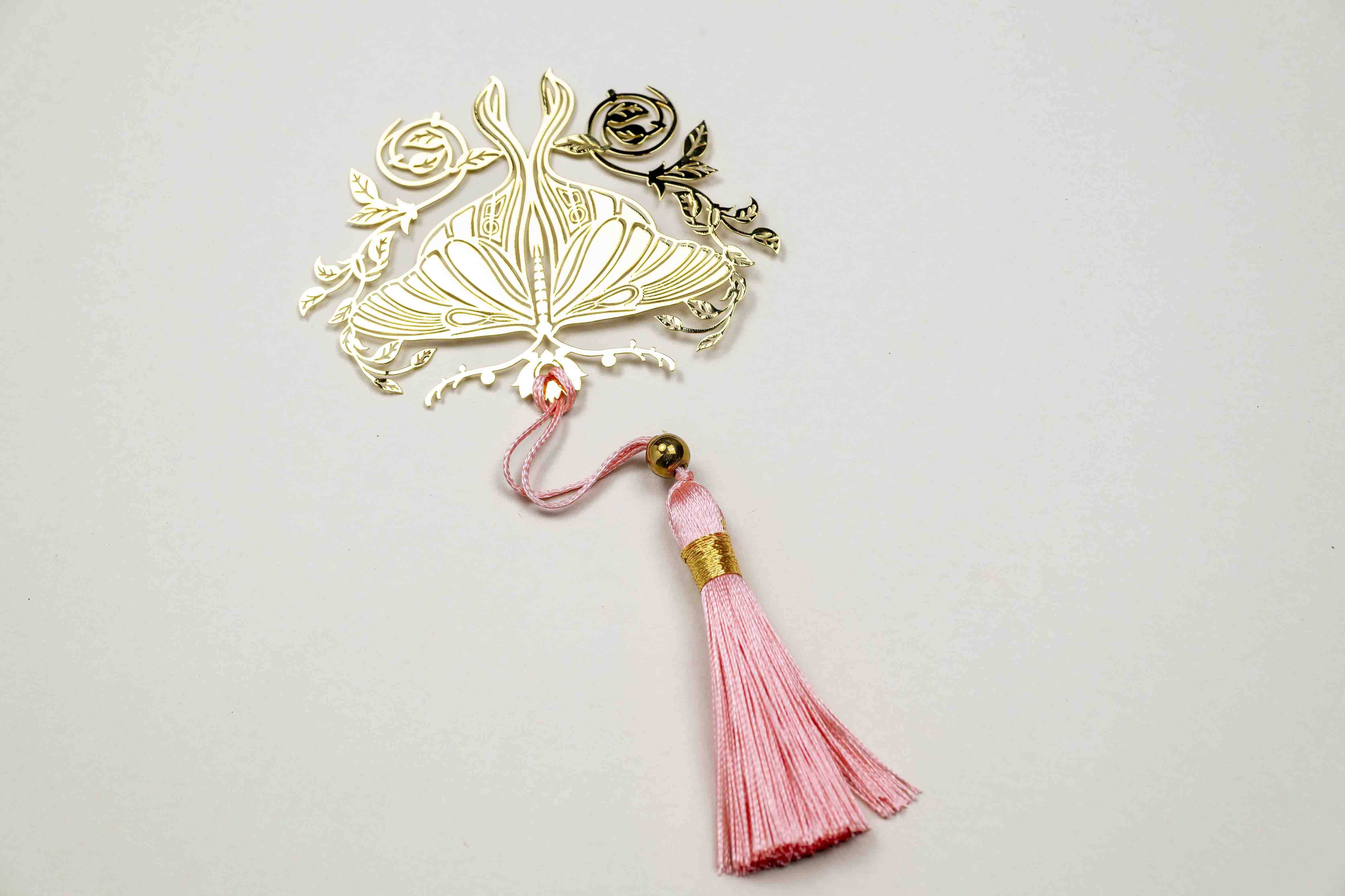 Golden Moth Bookmark