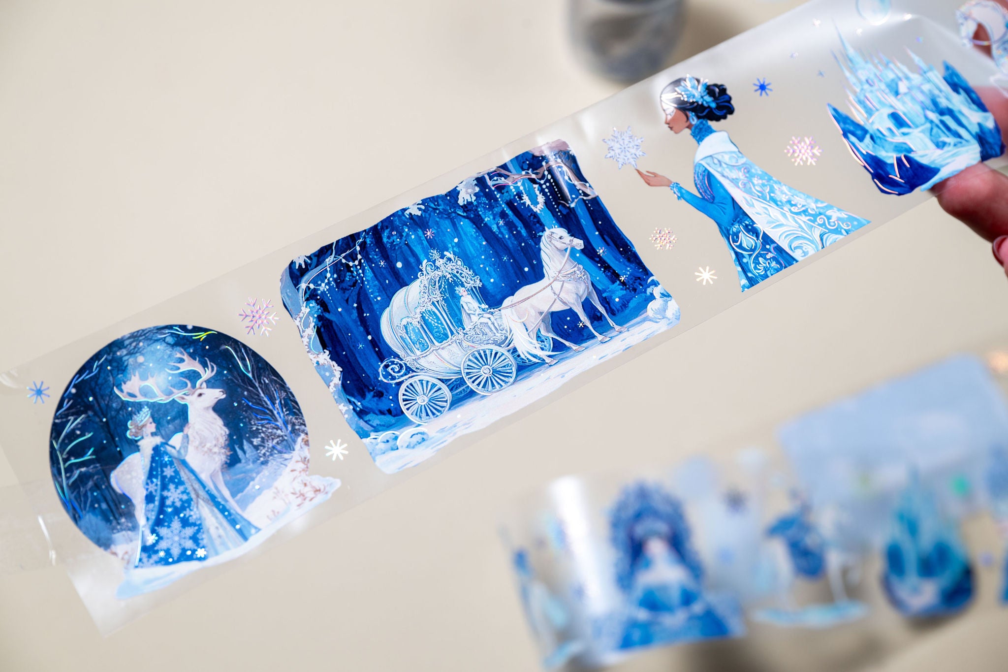 Fairytale Winter Transparent Tape