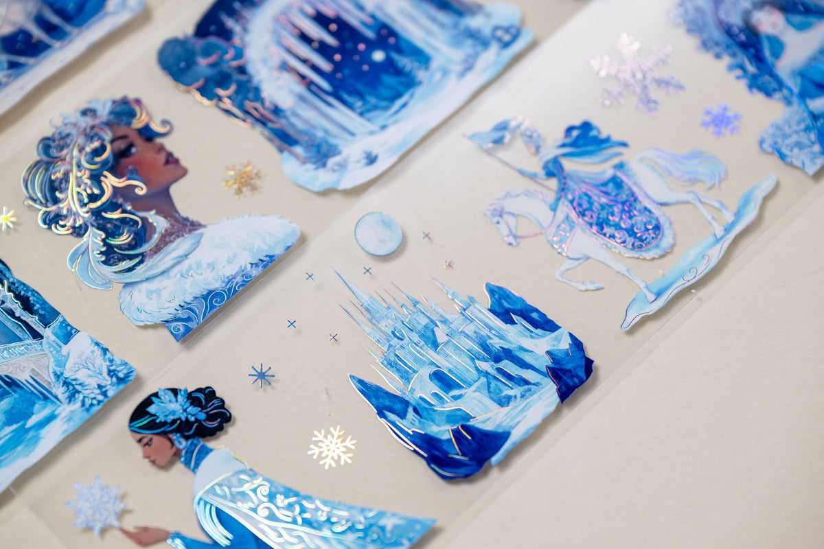 Fairytale Winter Transparent Tape — PET/Transparent Ta