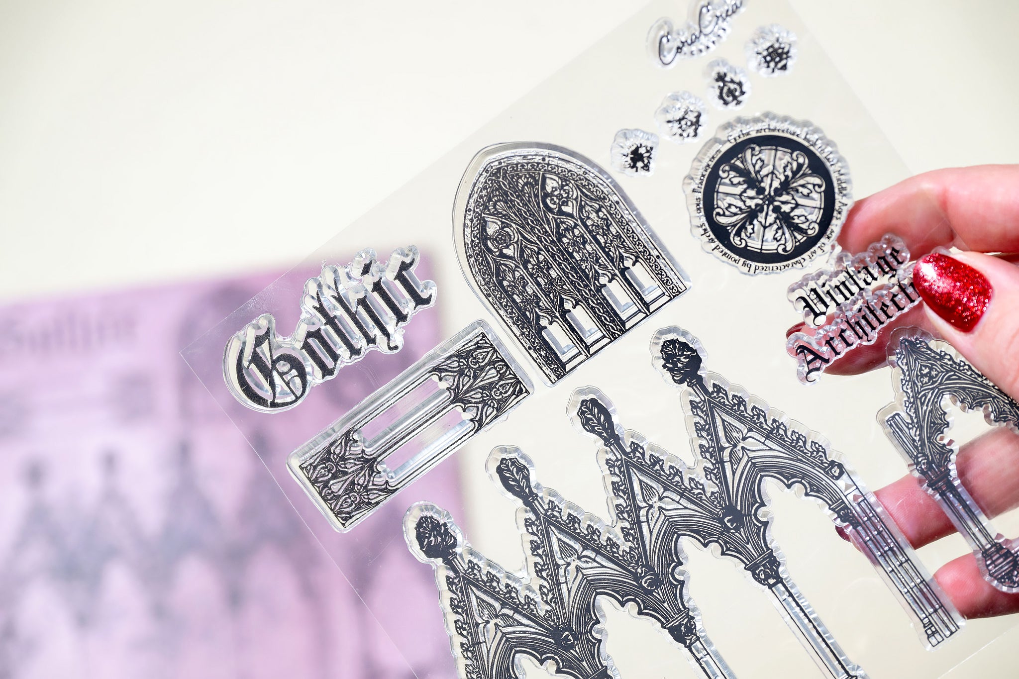 PRE-ORDER Gothic Architecture Clear Stamps