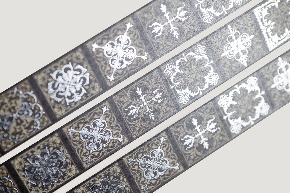 Gothic Patterns Foil Washi Tape