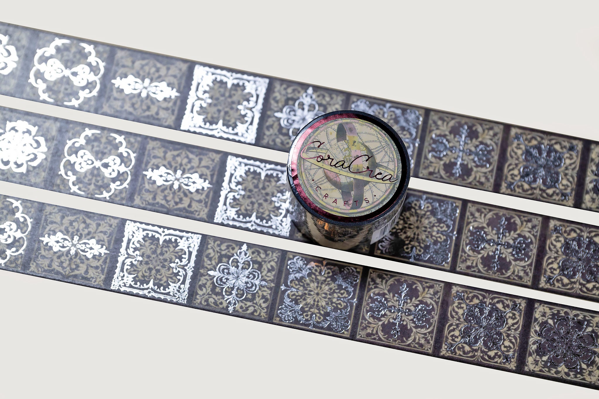 PRE-ORDER Gothic Patterns Foil Washi Tape