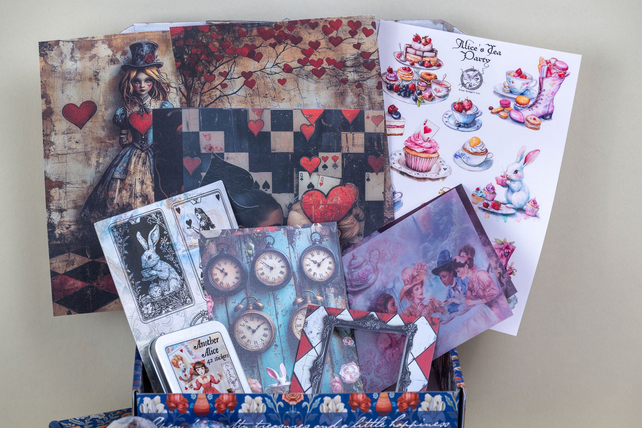 Alice Box — Bundles & Boxes | CoraCreaCrafts