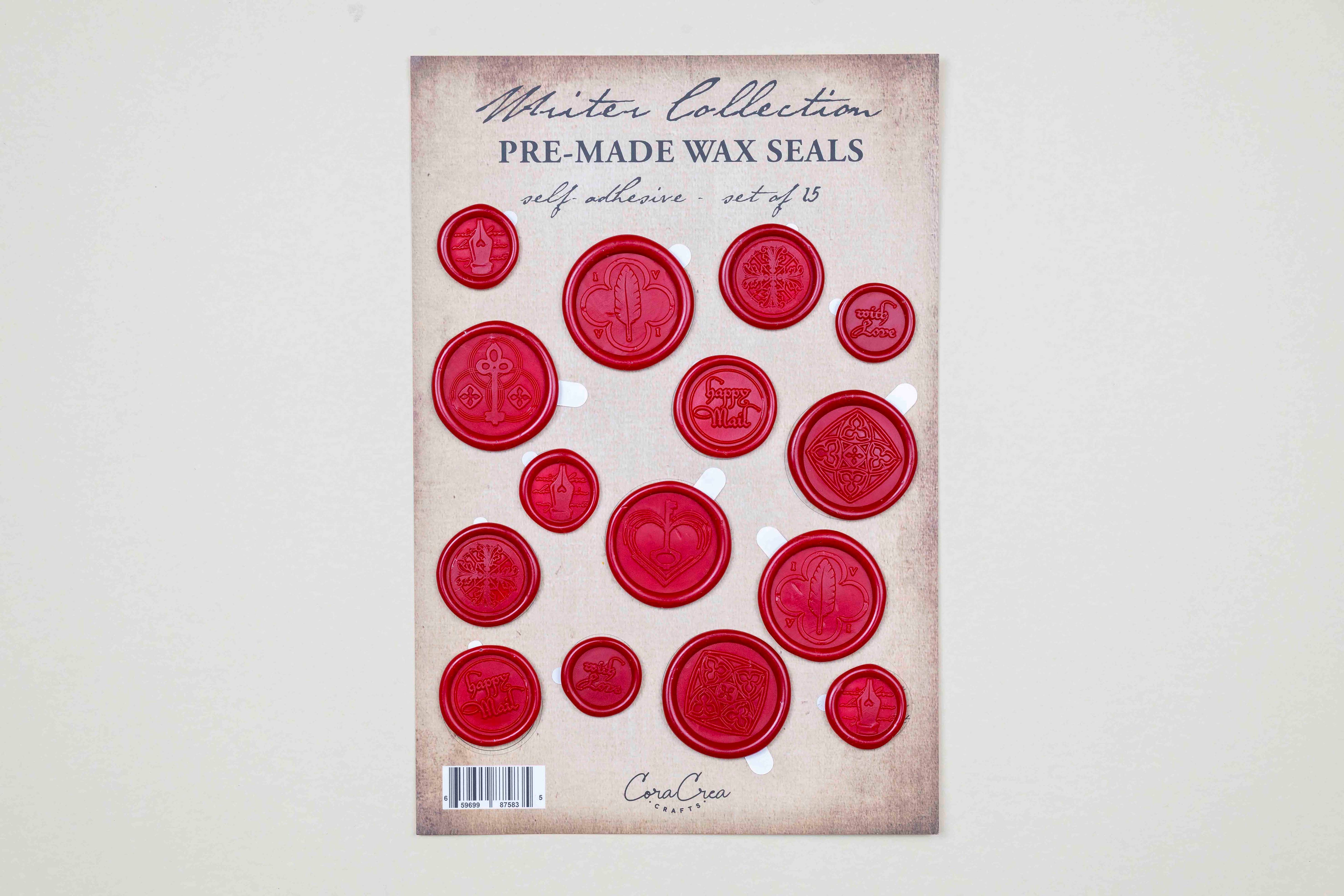 Writer Collection Premade Wax Seals