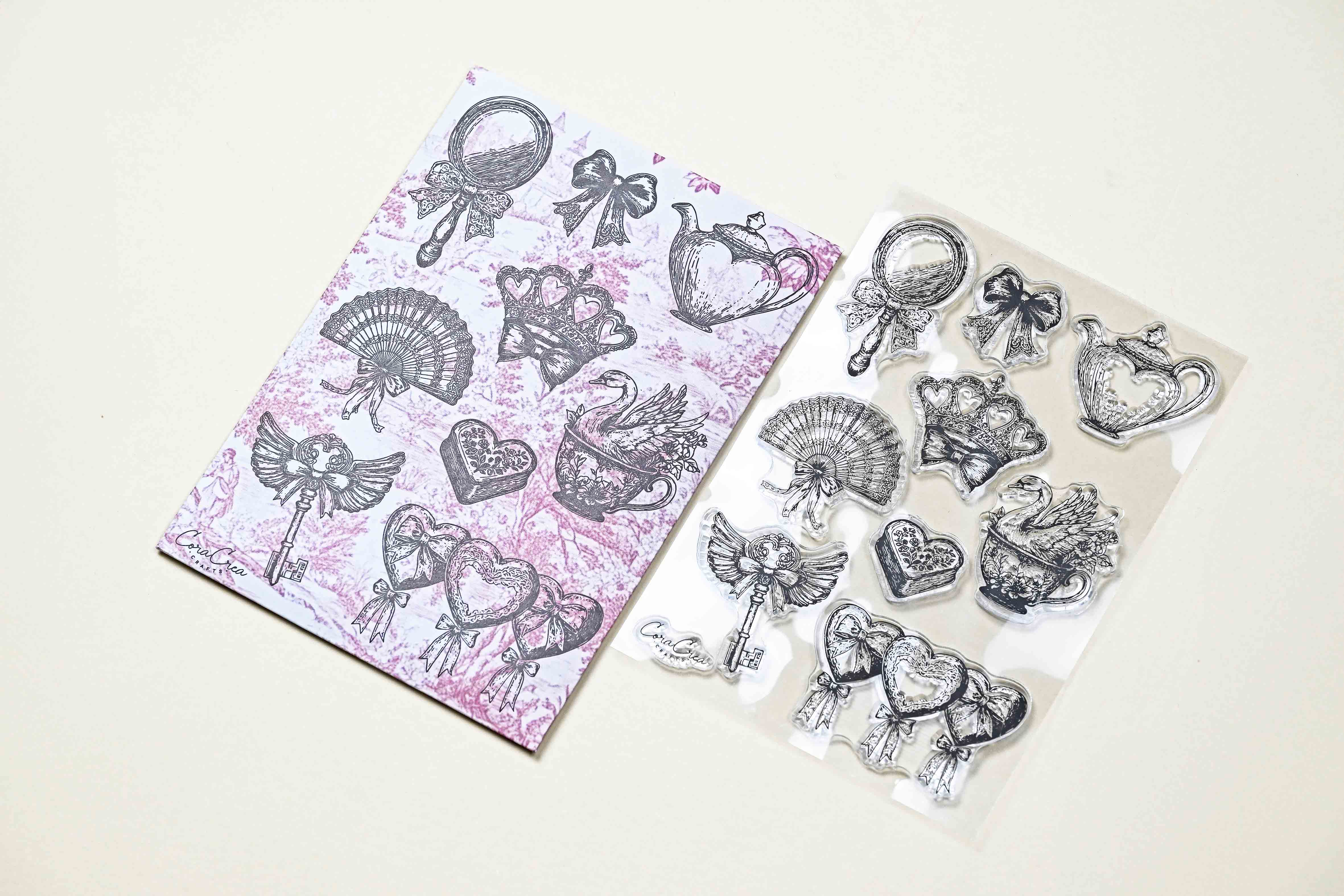 Coquette Clear Stamps