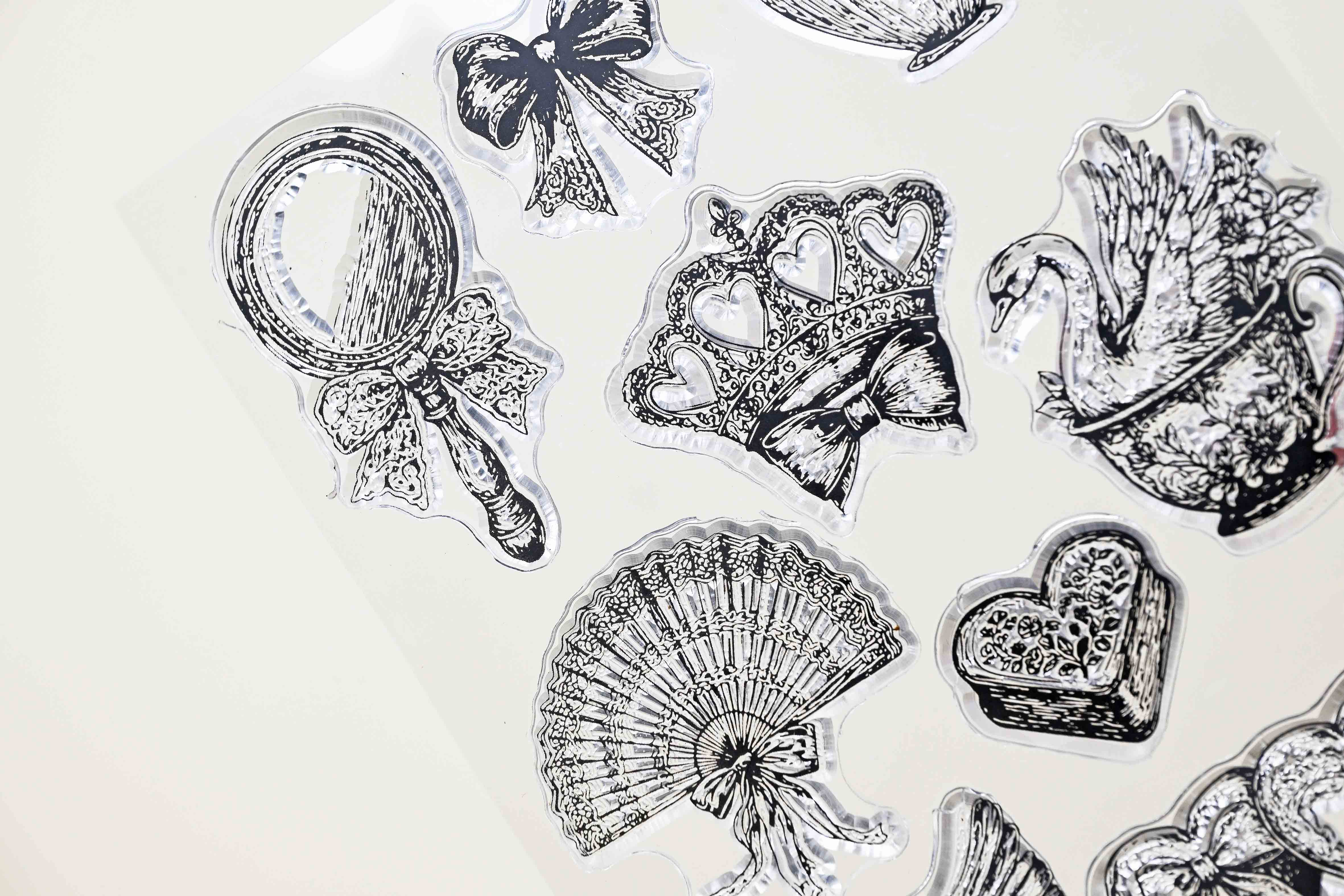 Coquette Clear Stamps