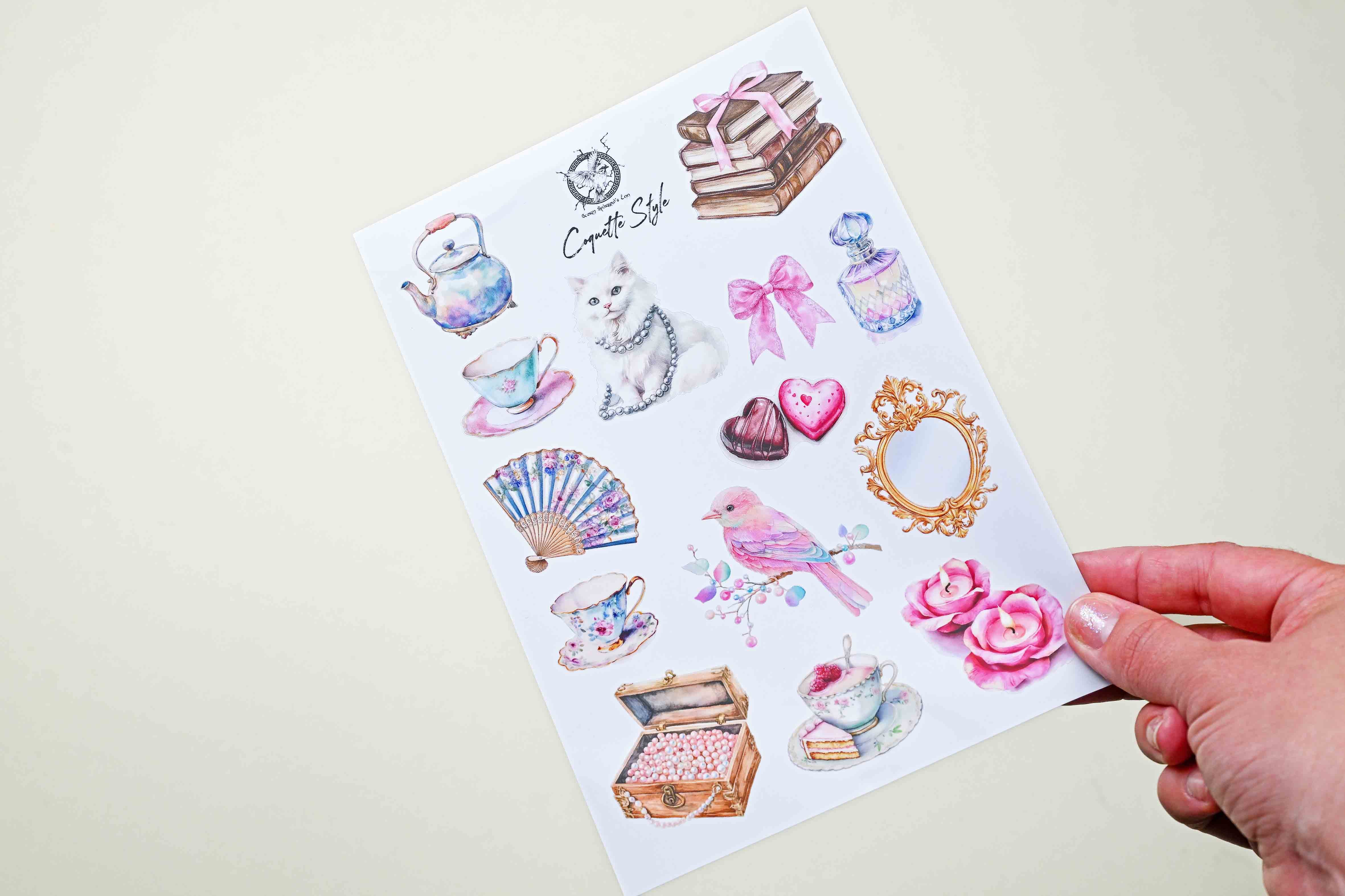 Coquette Sticker Sheet