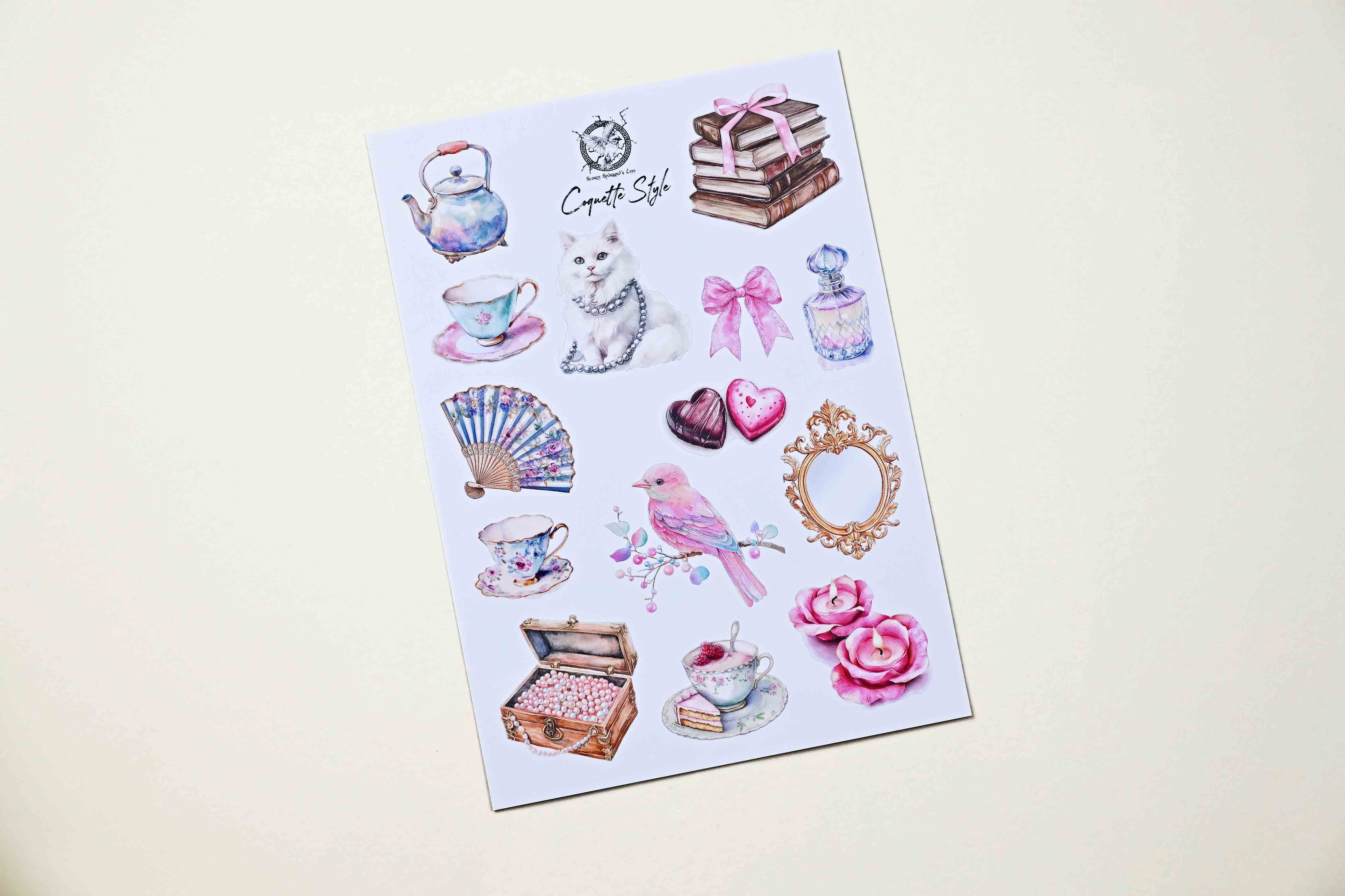 Coquette Sticker Sheet