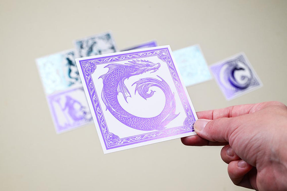 Holographic Under the Sea Cards