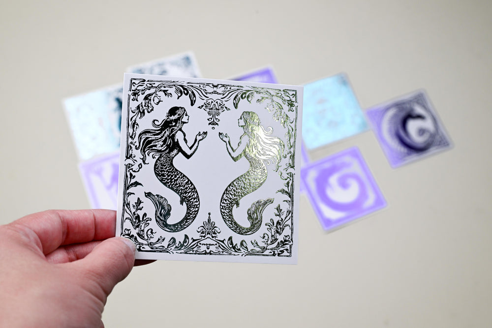 Holographic Under the Sea Cards