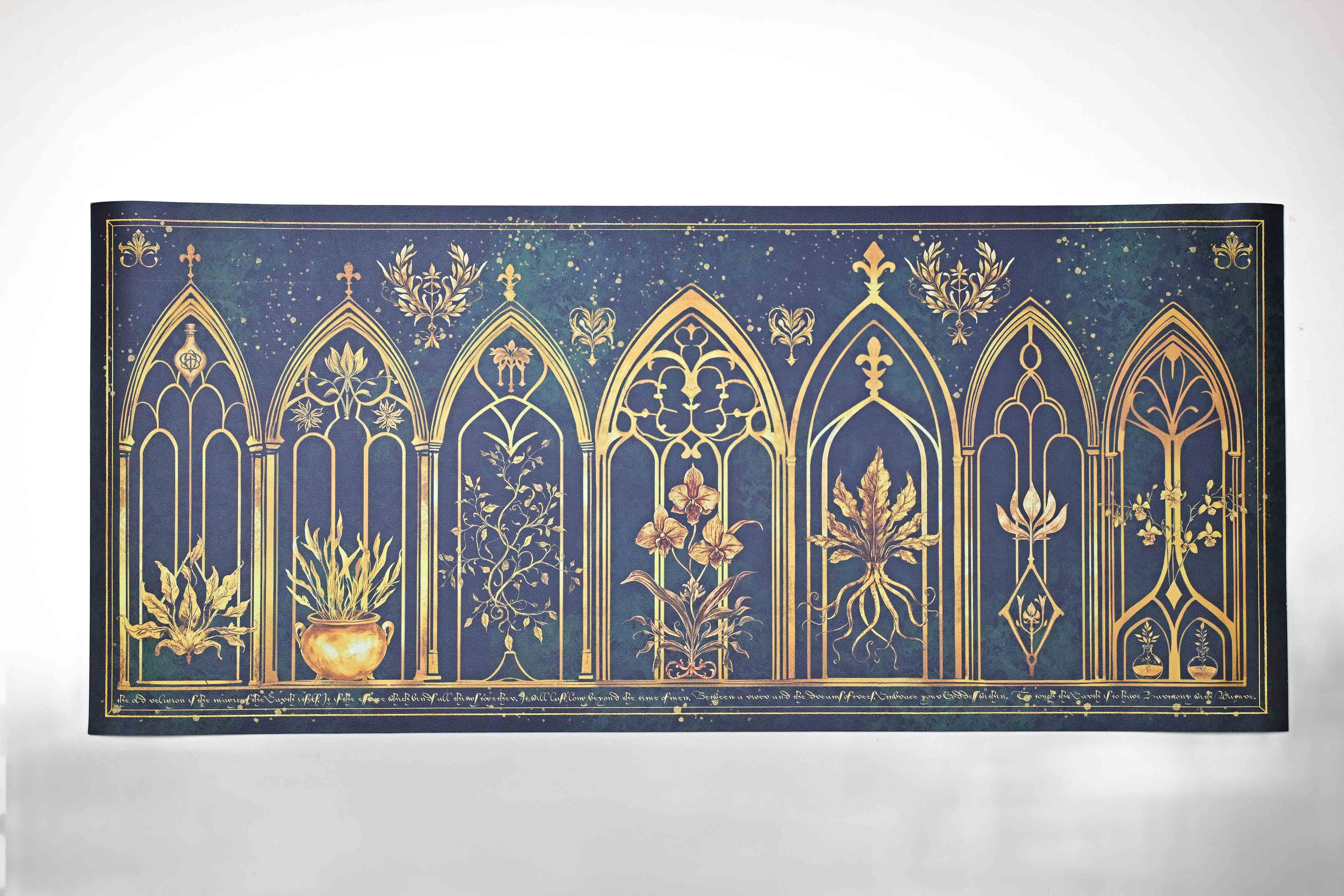 Green Witch Desk Mat