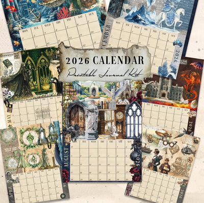 2026 Themed Dated Digital Calendar