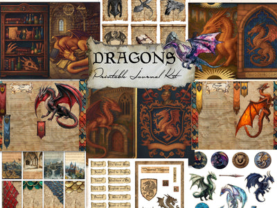 Dragons Digital Journal Kit