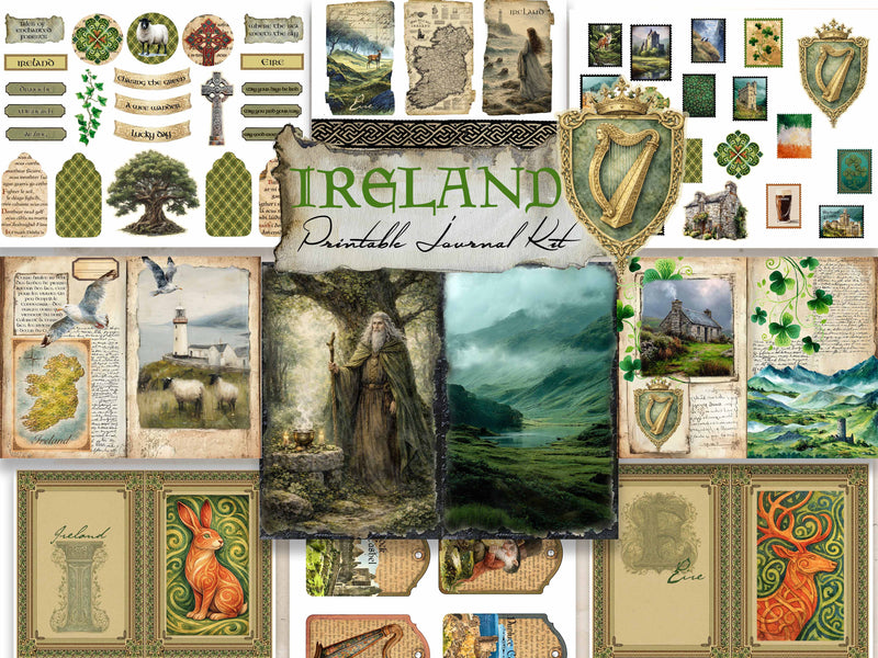 Ireland Digital Journal Kit