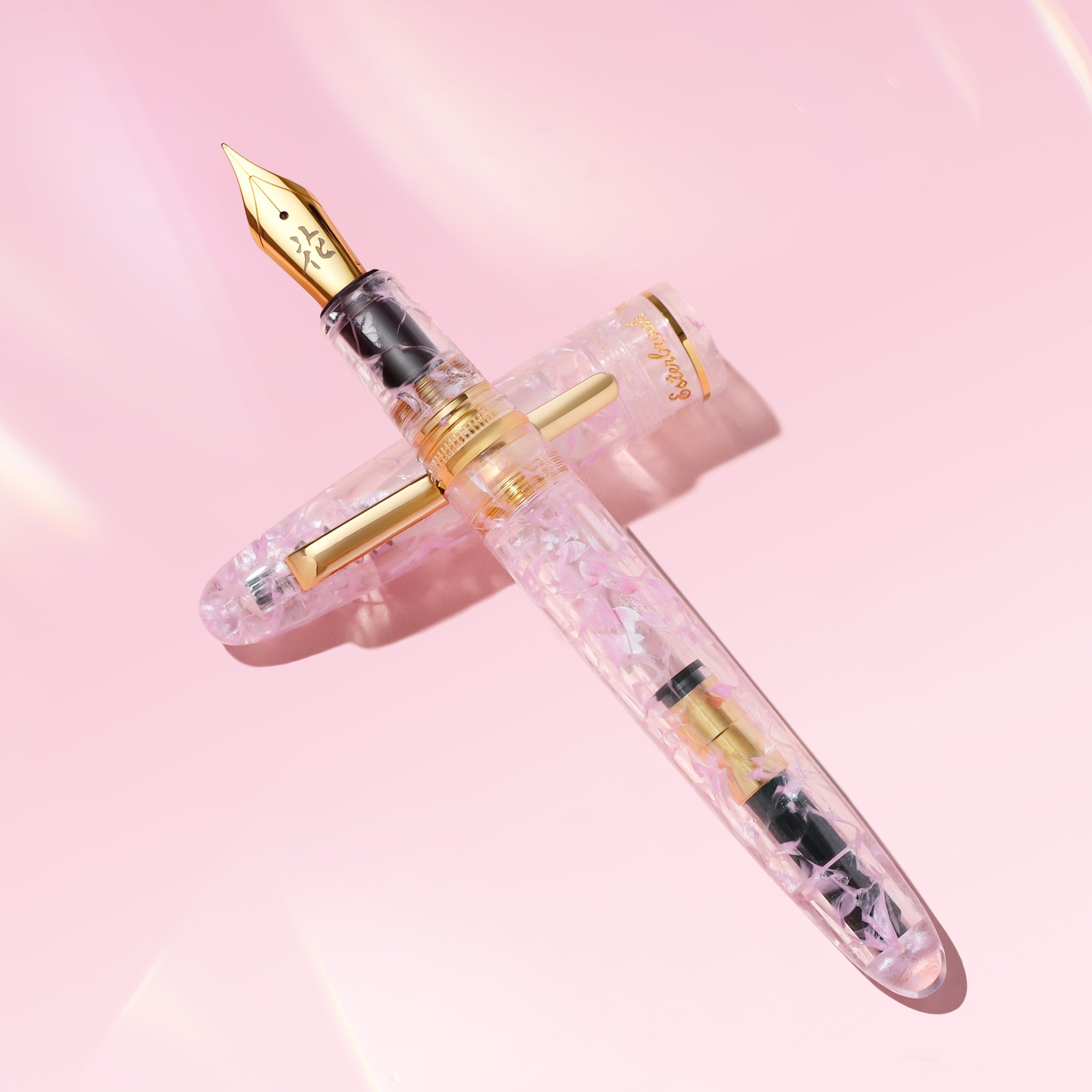 BUNGUBOX x Esterbrook Kachofugetsu Flower Fountain Pen - Cherry Blossom