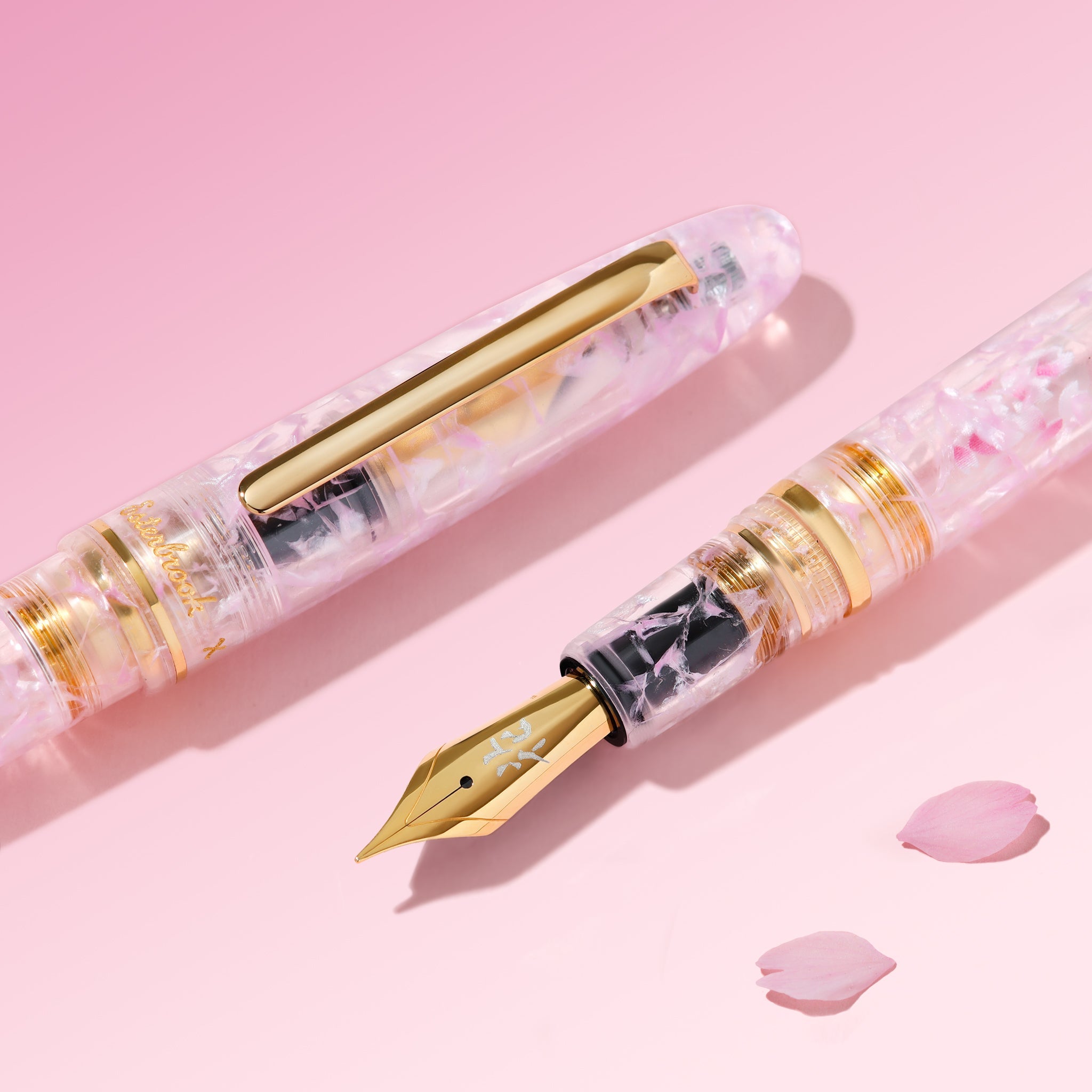 BUNGUBOX x Esterbrook Kachofugetsu Flower Fountain Pen - Cherry Blossom