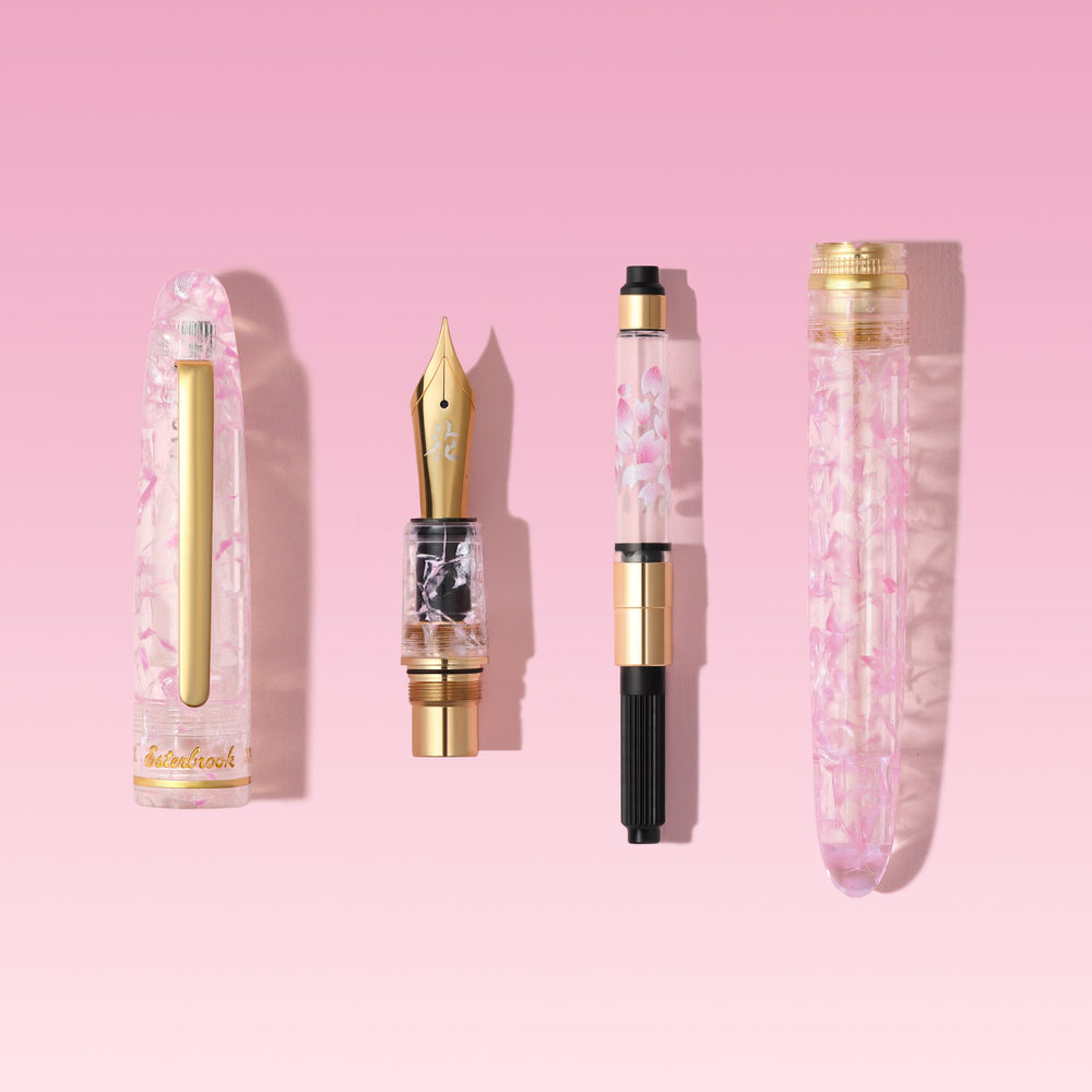 BUNGUBOX x Esterbrook Kachofugetsu Flower Fountain Pen - Cherry Blossom