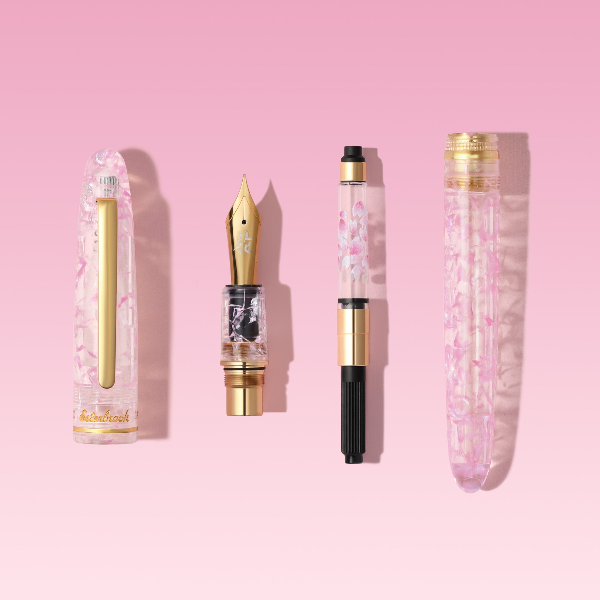 BUNGUBOX x Esterbrook Kachofugetsu Flower Fountain Pen - Cherry Blossom