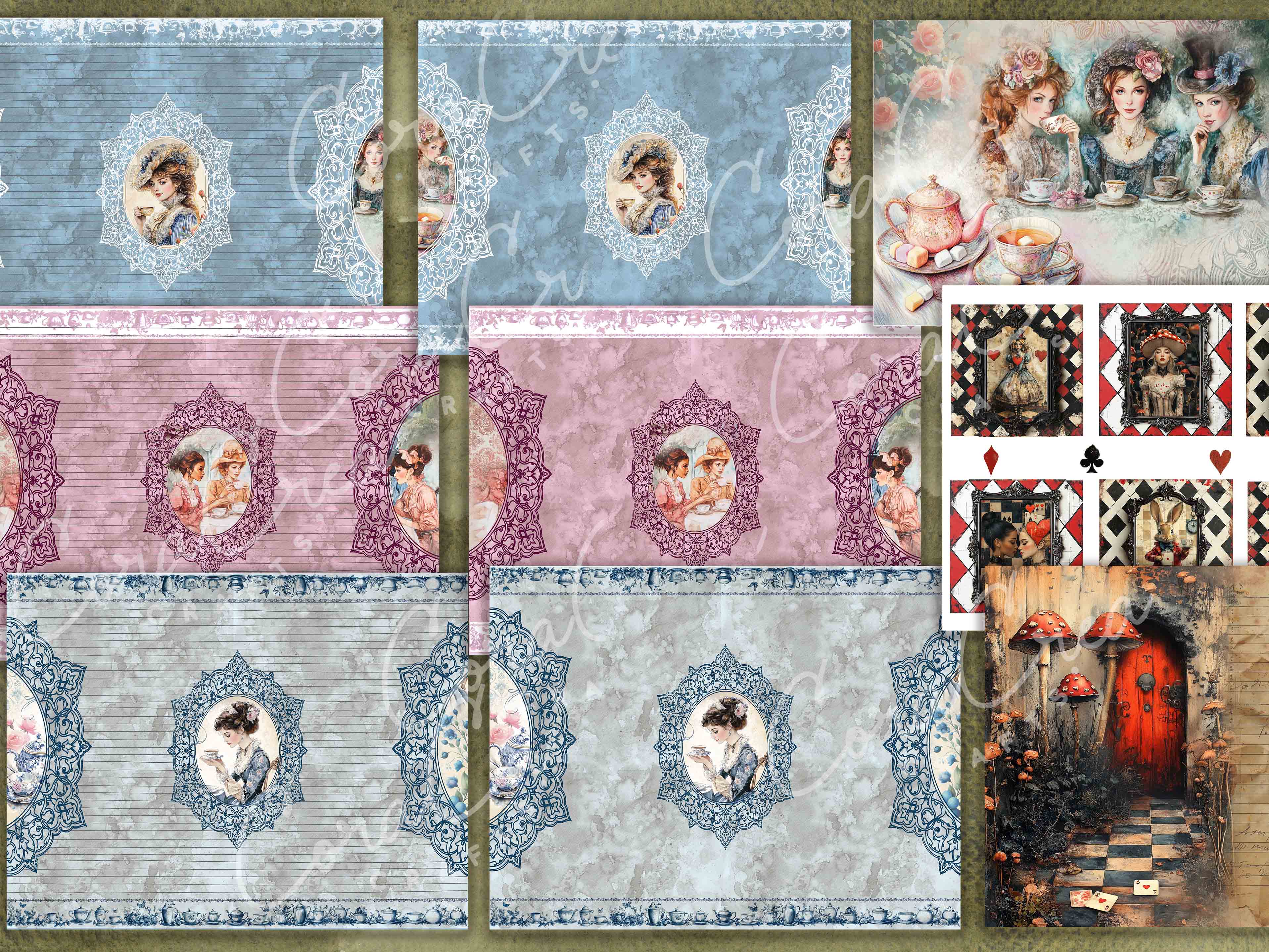 Alice Digital Journal Kit