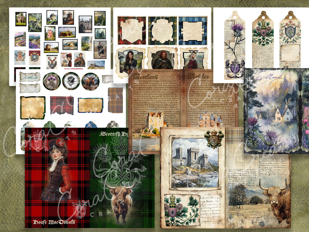Scotland Digital Journal Kit