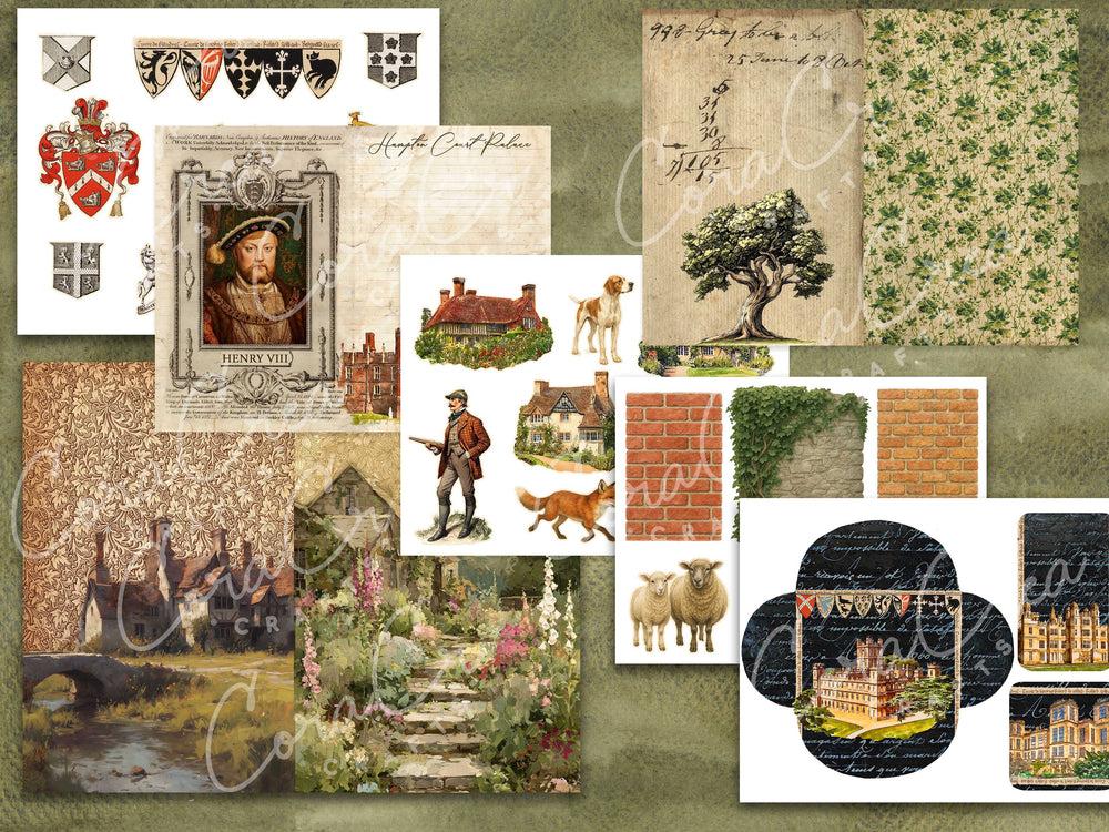 English Manors Digital Journal Kit
