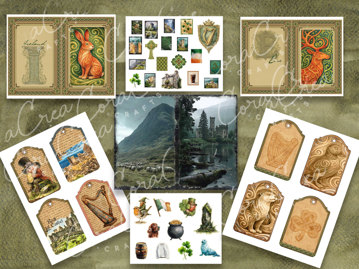 Ireland Digital Journal Kit