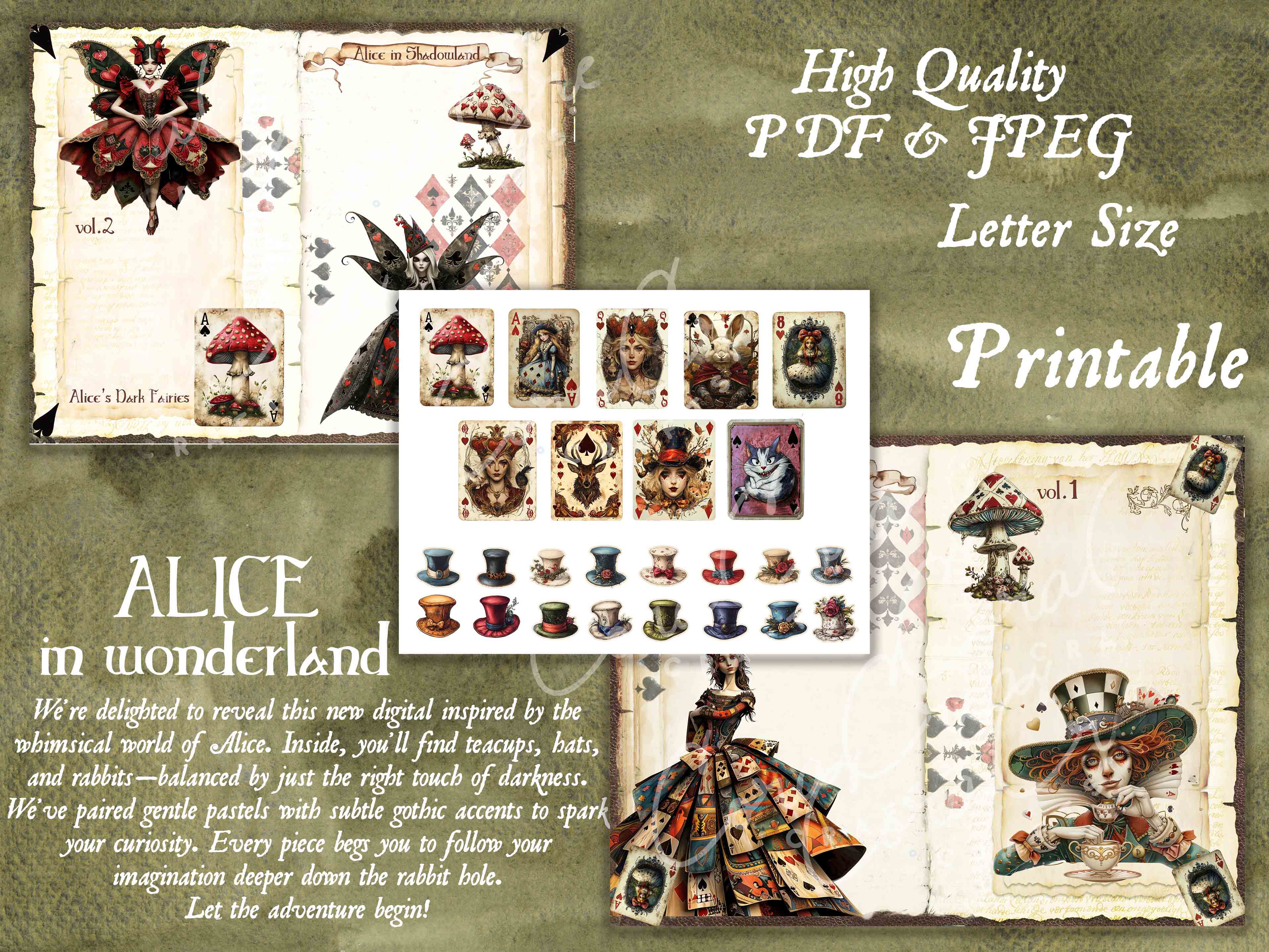 Alice Digital Journal Kit