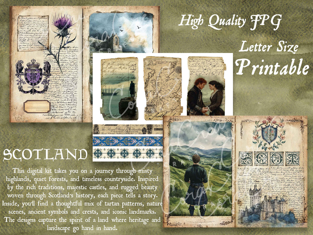 Scotland Digital Journal Kit