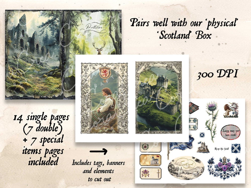 Scotland Digital Journal Kit