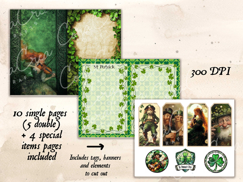 St Patrick's Digital Journal Kit