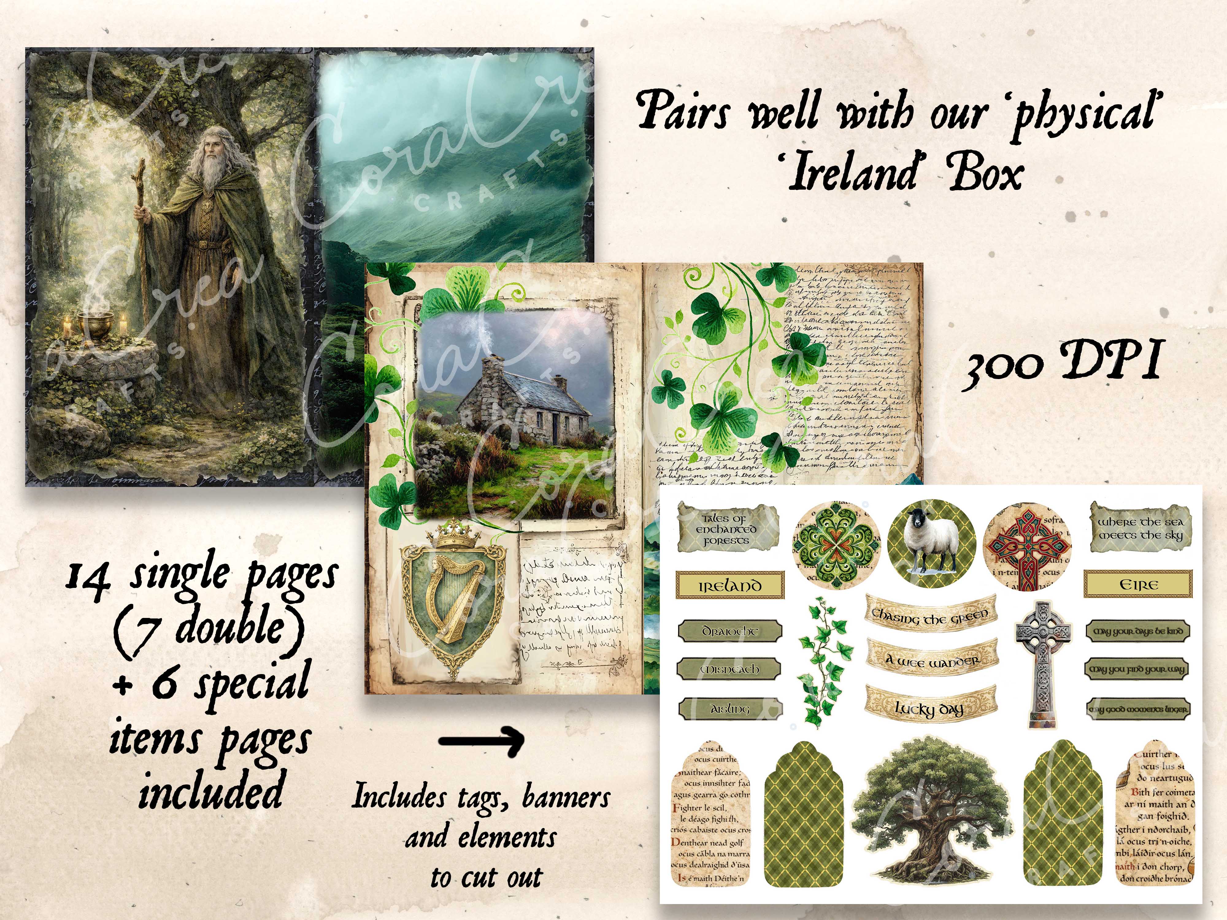 Ireland Digital Journal Kit