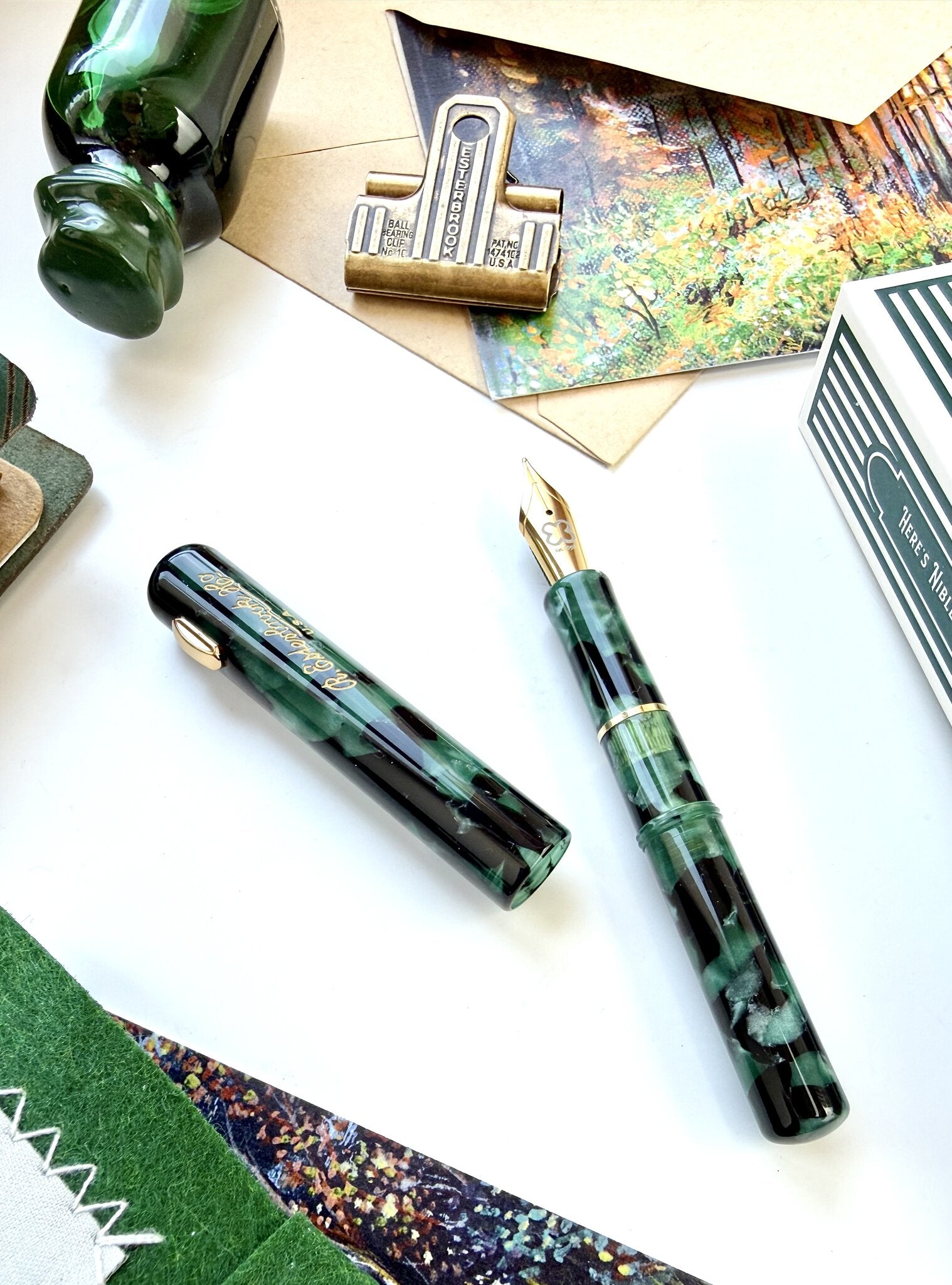 Evergreen Esterbrook Fountain Pen & Niblet